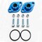 Aquamotion 1 1/4" Cast Iron Flange Kit W/ 2 Flanges, 2 Gaskets, 4 Screws, 4 Bolts FK125 - alternate 1